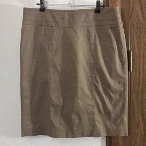 Ann Taylor Loft | Brown Pencil Skirt